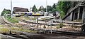 Leicester Motive Power Depot from north end of Leicester Station