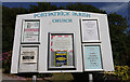 Name Sign, Portpatrick Parish Church