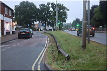 SK5909 : Service road on Loughborough Road, Birstall by David Howard