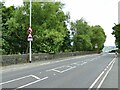 Steep hill sign, Woodhall Road