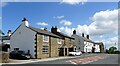 Cottages and pub at Riley Green