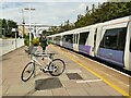 Seven Kings: cycle parking on platform 3