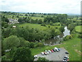 SO5074 : The River Teme, from Ludlow Castle by Christine Johnstone