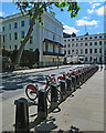 TQ3081 : Bloomsbury: bikes, brightness and a balcony by John Sutton