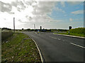 A new roundabout at Lynton Cross seen from the south