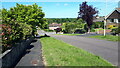 View down Durban Close towards Cupernham Lane