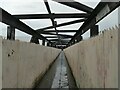 Footbridge over Ilford railway depot