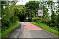 Sign with solar panel, Drumlish