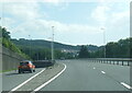 A470 at Coedpenmaen