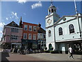 "Beer cafe", cafe, pub and the Town Hall, Market Place, Faversham