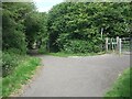 SS8382 : Cycle path at Pyle by eswales