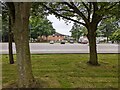 School and car park