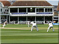 TR1556 : The Underwood and Knott stand, Kent County Cricket ground, Canterbury by Ruth Sharville