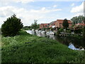 TL7099 : The River Wissey at Stoke Ferry by Jonathan Thacker