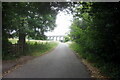 Digswell Park Road towards Welwyn Viaduct