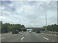 Footpath crossing M25 northbound