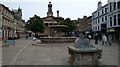 The pedestrianised High Street, Elgin