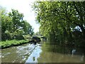SK1511 : Kayaker approaching Brookhay Bridge, Coventry Canal by Christine Johnstone