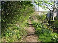 Public footpath, Caldbeck