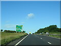 The A30 west approaching A395 Kennards House junction