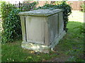 Chest tomb about 6 yards south-east of the church of St John the Baptist, Crowle, 