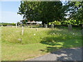 TG2917 : Churchyard conservation area by David Pashley