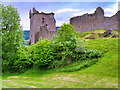 NH5328 : Urquhart Castle Ruins by David Dixon