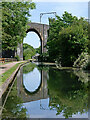 Birmingham Canal Navigations at Oxley Viaduct in Wolverhampton