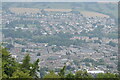 Central Otley from the top of The Chevin