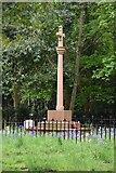 TQ1771 : War Memorial, Ham Common by N Chadwick