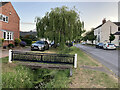 Wymeswold: a footbridge on Brook Street