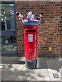 Yarnbombed Pillar Box