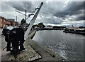 Crane at the Upper Basin, Stourport-on-Severn