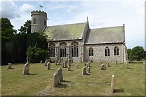 TL7789 : St Mary's church, Weeting by Philip Halling