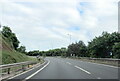 Sharp bend on slip-road on to the M5 north