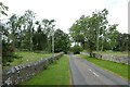 Road west from North Charlton