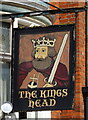 Sign for the Kings Head Sports Bar, Gravesend