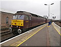 NH6645 : Class 47 locomotive, Inverness railway station by Craig Wallace