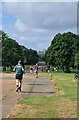 Runners at Upton Court parkrun