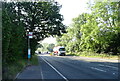 Bus stop on the A226, Gadshill