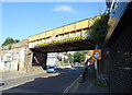 Railway bridge over the A2, Rochester