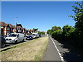 Cycle path beside London Road (A2)