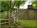 SJ8254 : Steps to Pool Lock aqueduct by Stephen Craven