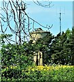 Water Tower and radio masts in Crowhurst Park near Battle