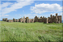 NK1036 : New Slains Castle by James T M Towill