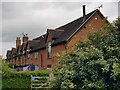 Row of houses on Rectory Lane, Upton Warren