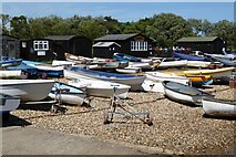 TM4249 : Boats at Orford Quay by Philip Halling