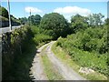 Denholme Footpath 62 on the driveway to Wood View