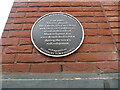 Plaque on building in Market Square, Aylesbury