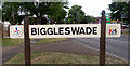 Biggleswade : town sign